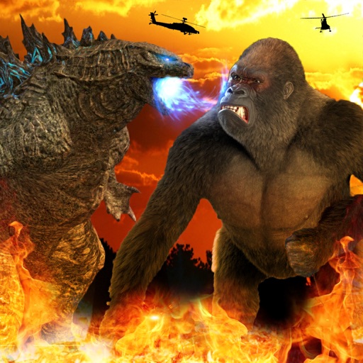 Gorilla City Attack 3D Icon
