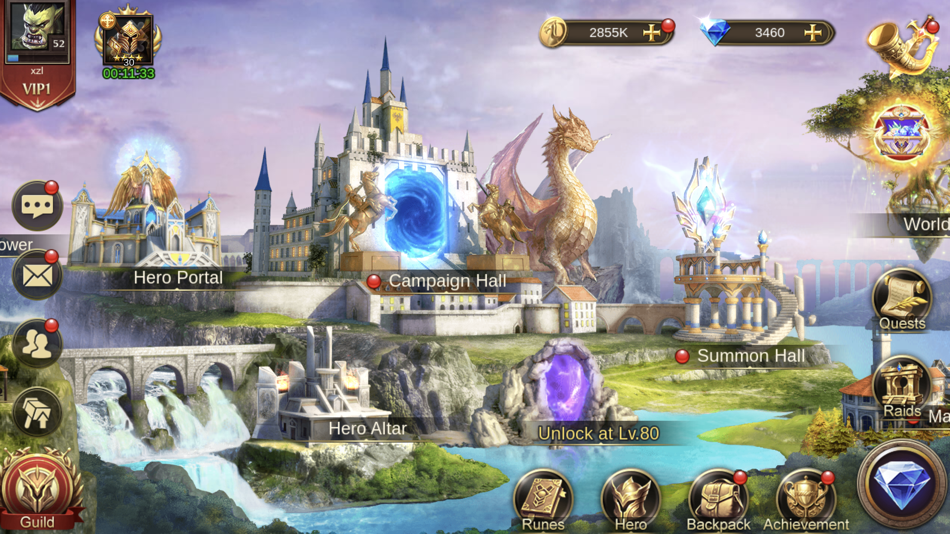 #5. Trials of Heroes: Idle RPG (iOS) 来自: Mingming Gong