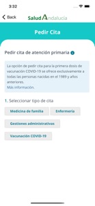Salud Andalucía screenshot #8 for iPhone