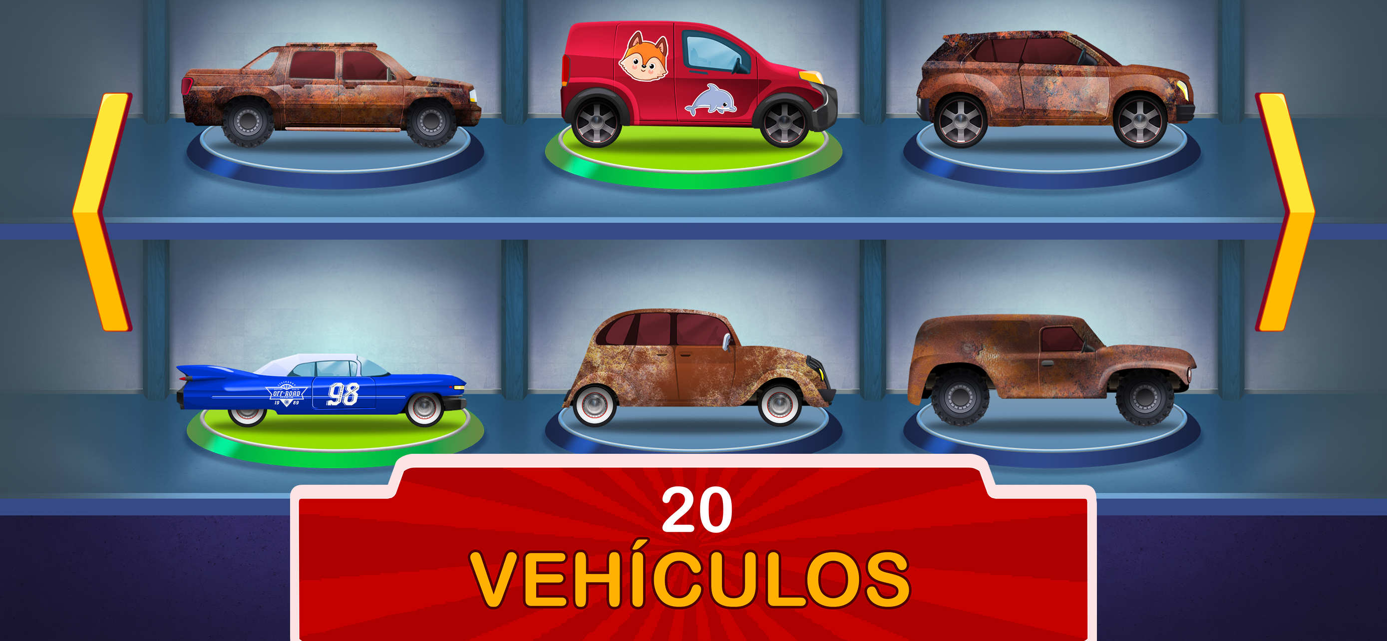 Carros para niños de 2-5 años