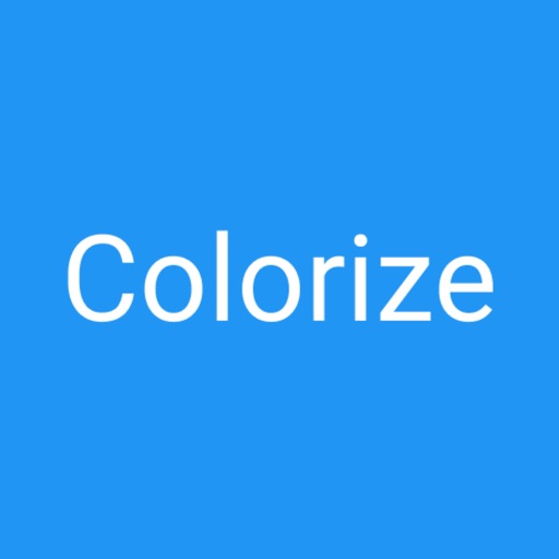 Colorize / Color to Old Photos icon