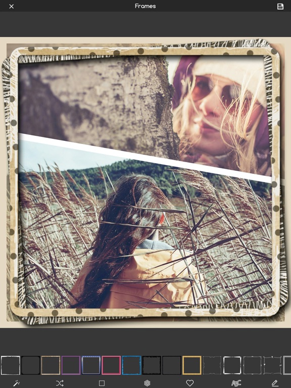 Foto Grid - Collage Pic Layout iPad screenshot 4 - Photo & Video app