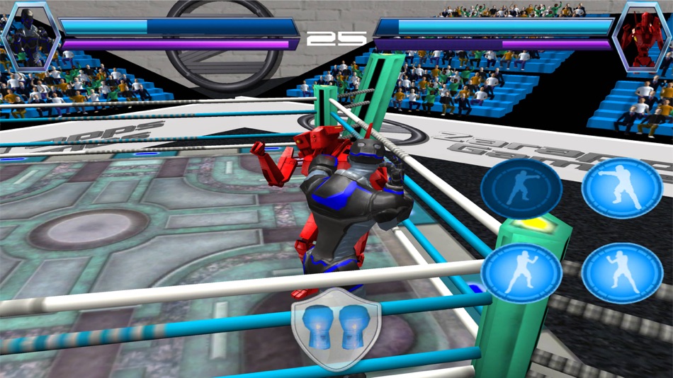 #3. Robot Virtual Boxing 3D (iOS) 来自: JAVIER MELUS CARRUEZ