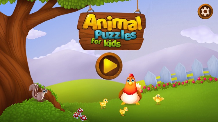 Cute Animal Puzzles for Kids screenshot-6