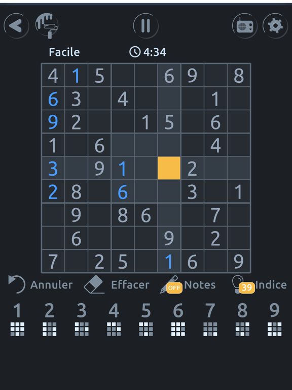Screenshot #6 pour Sudoku: Casse-Tête Logique