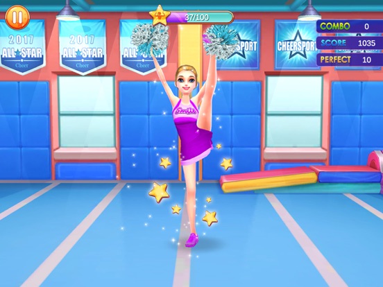 Cheerleader Champion Dance Off iPad app afbeelding 4