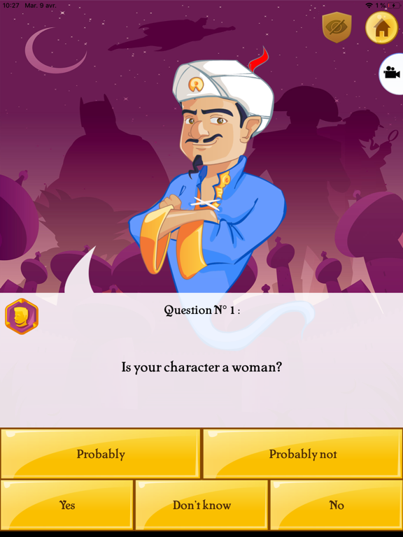 Akinator screenshot 2