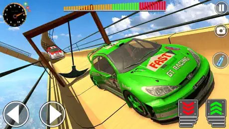 Mega Ramp Car Stunts Race Game