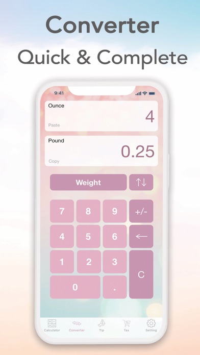 iPink Calculator Screenshot