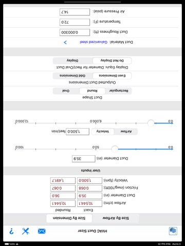 ASHRAE HVAC Duct Sizerのおすすめ画像4