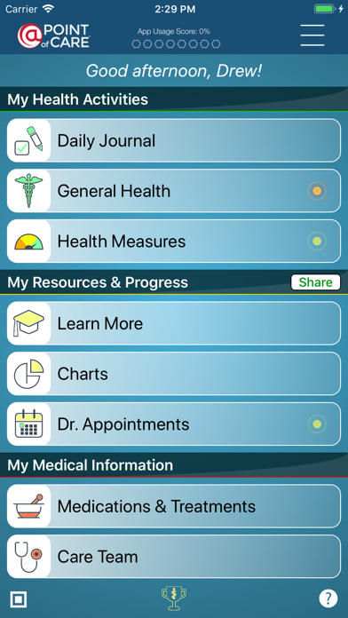 Parkinson's Disease Manager Screenshot