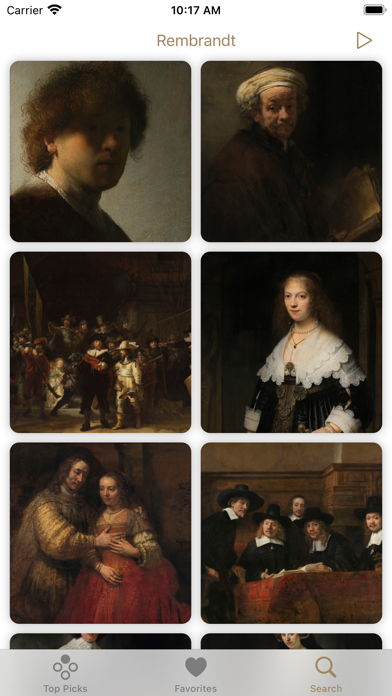 Rijksmuseum Gallery Screenshot