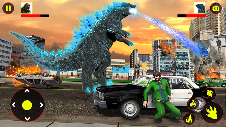 Giant Monster vs Gorilla Rush screenshot-3