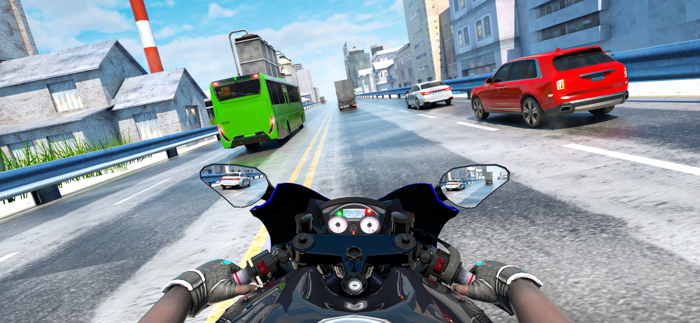 Highway Traffic Bike Rider XTR