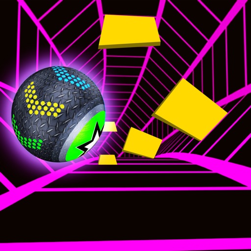 Tunnel Rush Rolling Ball Games Icon