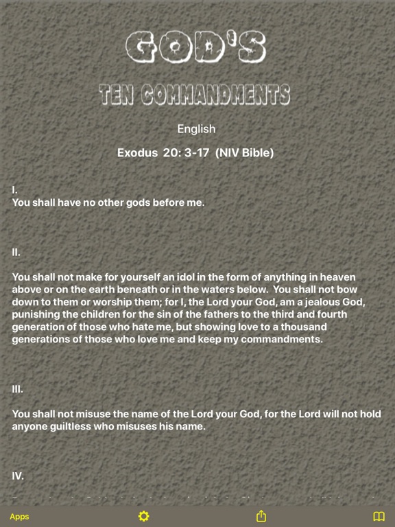 Screenshot #5 pour God's Ten Commandments
