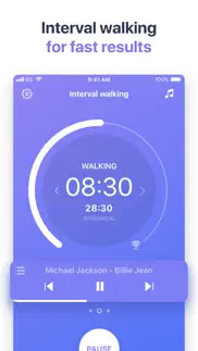 organic walk: indoor walking iphone screenshot 3