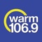 Your favorite radio station is just one tap away with the Warm 106