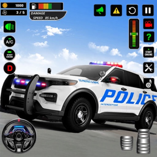 Police Chase Cop Duty Games icon