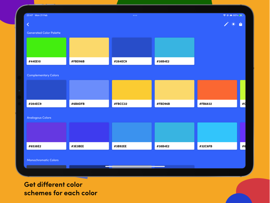 Litur - Find your colors iPad app afbeelding 5