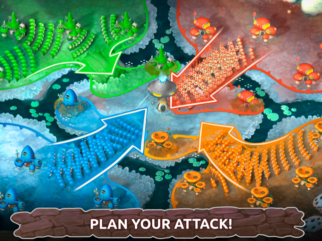 ‎Mushroom Wars 2: RTS Strategy Screenshot