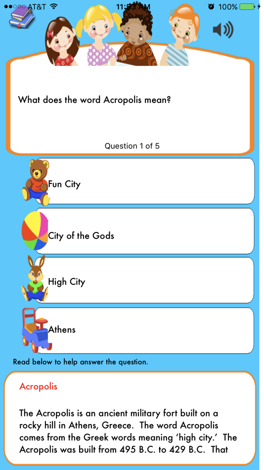#3. Super Reader - Landmarks (iOS) Podle: Power Math Apps LLC