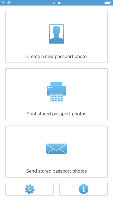 Biometric Passport Photo Screenshot