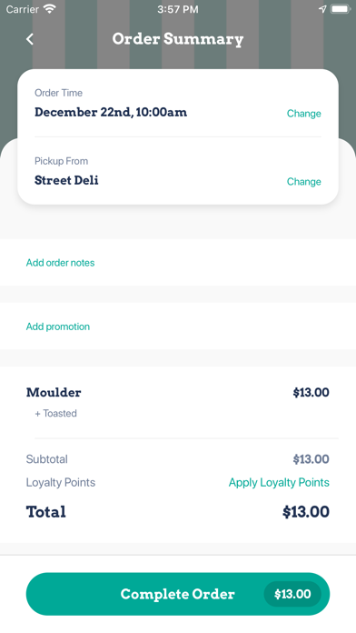 Street Deli Sandwiches Screenshot 2 - AppWisp.com Street Deli Sandwiches Screenshot 2 - AppWisp.com