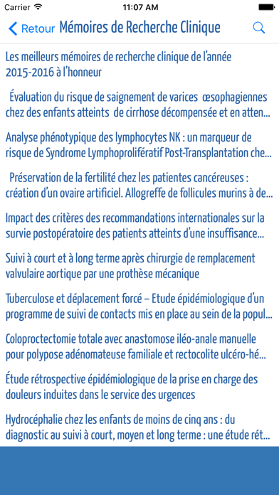 La revue Louvain Médical Screenshot