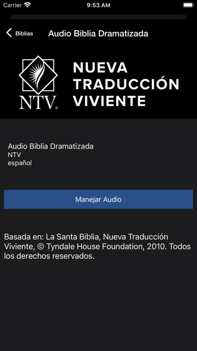 Lectura Pública de la Biblia Screenshot