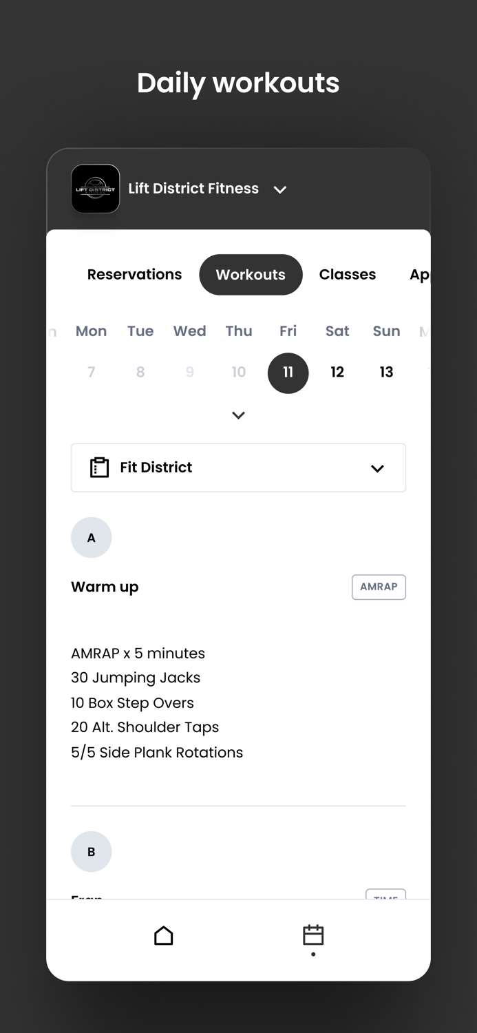 Lift District Fitness