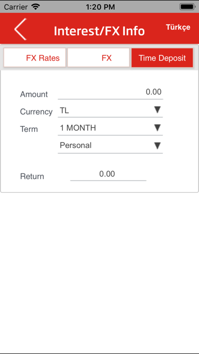 Limasol Bank Mobile Screenshot