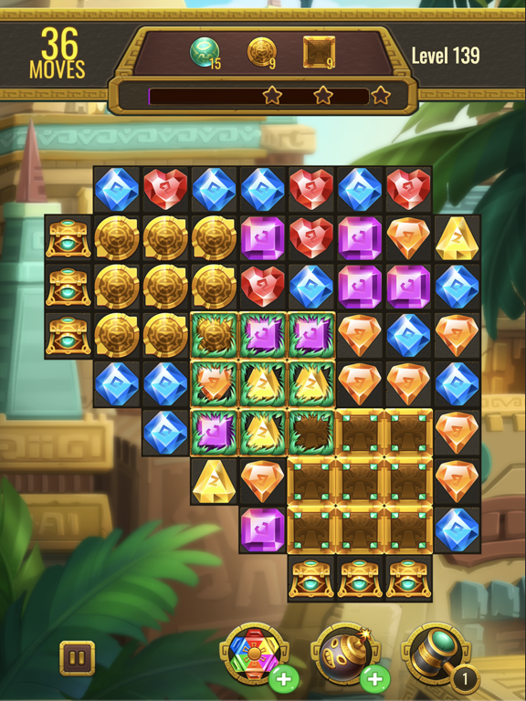 Screenshot #5 pour Jewel Maya Quest: Gems Hunt
