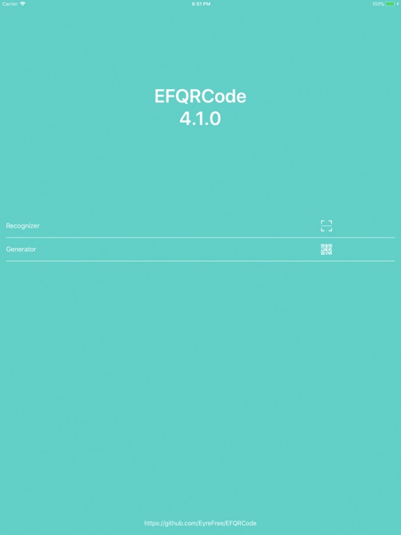 Screenshot #2 for EFQRCode