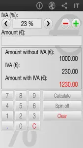 IVA Easy screenshot #3 for iPhone