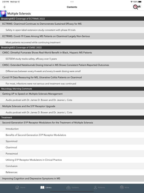 Screenshot #6 pour Multiple Sclerosis [MS]
