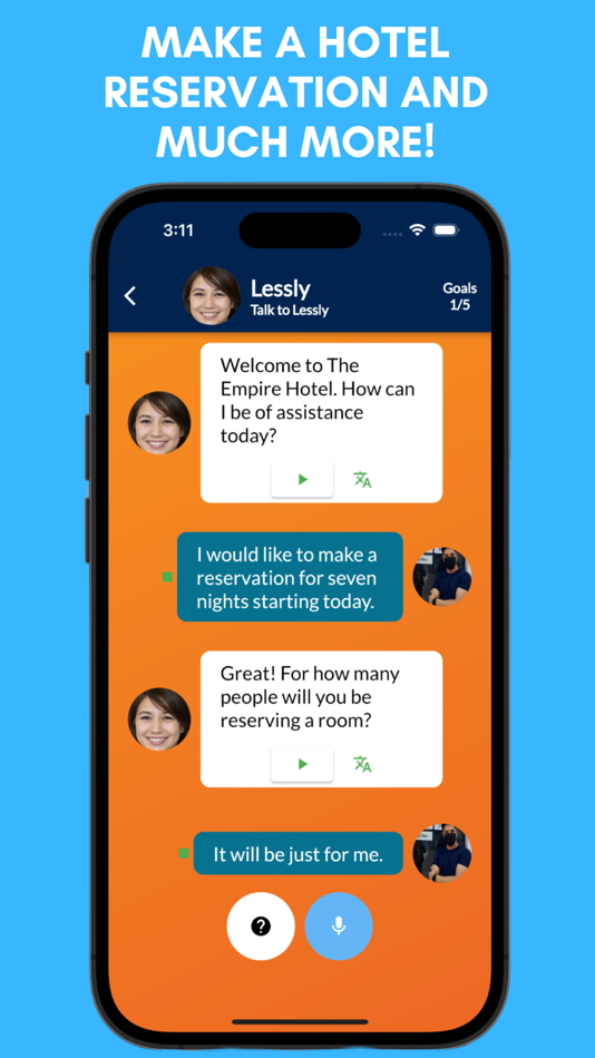 #10. Alles: Languages by Conversing (iOS) 由: Luis Eduardo Vallejo Gonzalez