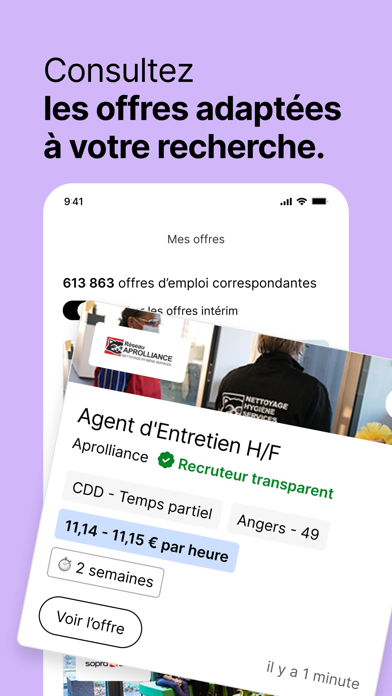 HelloWork : Recherche d'Emploi Screenshot