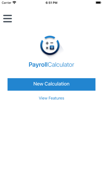 Payroll Calculator Canada Screenshot