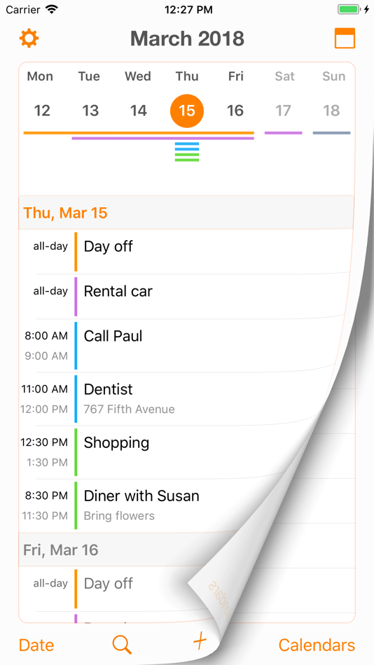 #2. Page Calendar (iOS) 由: Norman Godwin