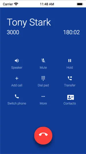 805VoIP Softphone screenshot 2