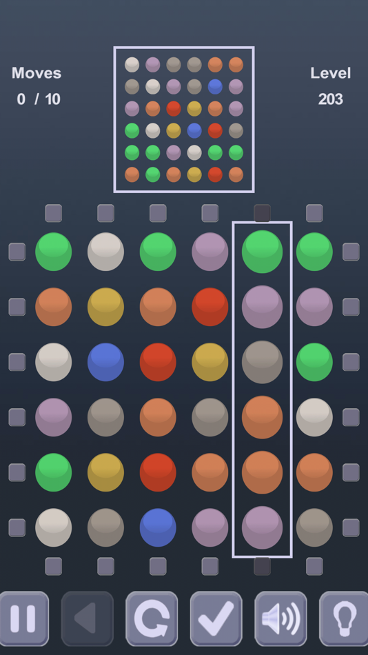 #4. Puzzle Rows and Columns (iOS) 由: Ruslan Goncharenko