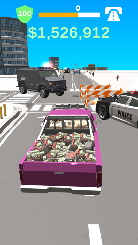 #5. Heist Getaway (iOS) 由: Henrique Silva