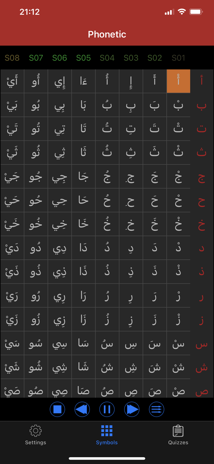 Arabic Sounds and Letter Spell