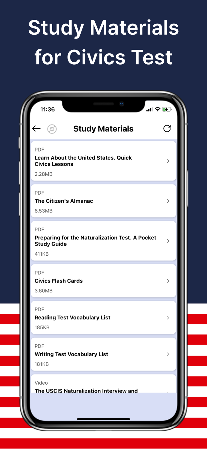 USA Civics Test and Case Tracker