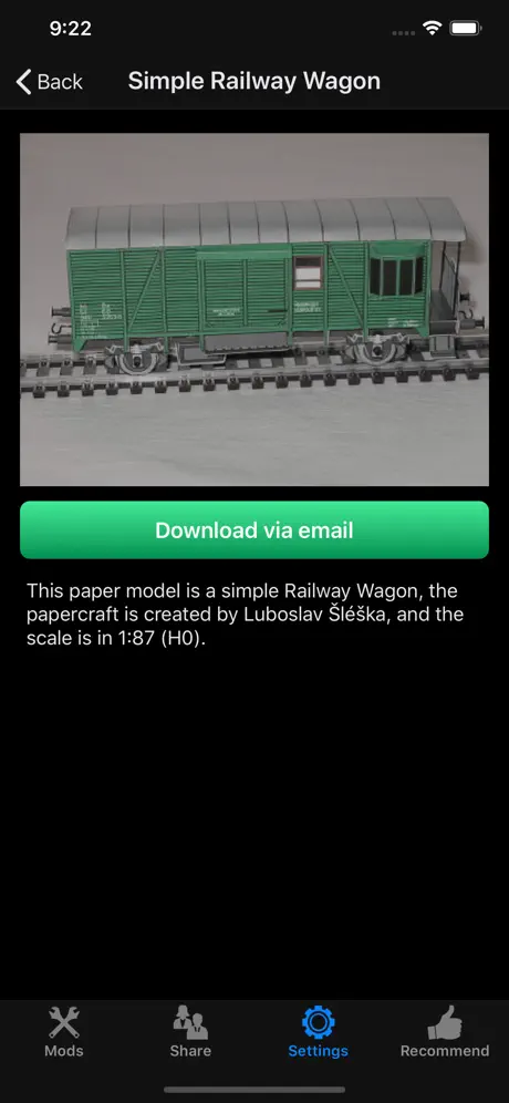 Simple Paper Model- Tiny House