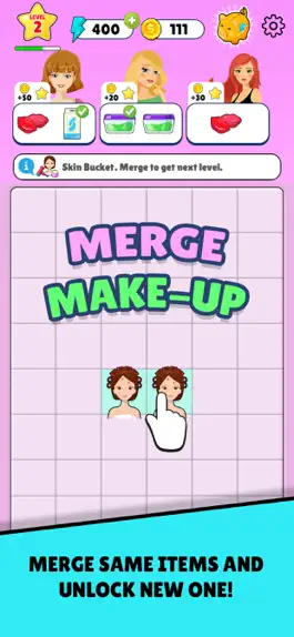 Game screenshot Merge Makeup mod apk
