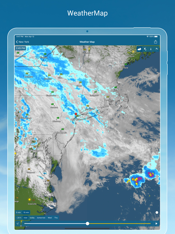Screenshot #2 for Weather & Radar USA Pro