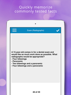 Pediatric Dentistry Cram Cards screenshot 8
