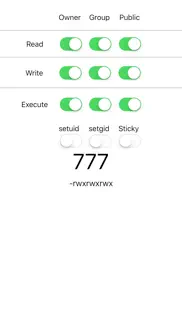 chmod calculator iphone screenshot 1